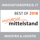 Innovationspreis IT 2018 in der Kategorie Industrie & Logistik